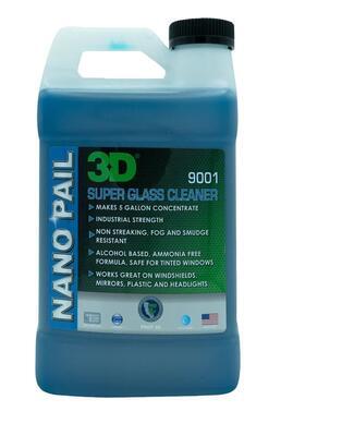 3D SUPER GLASS CLEANER 50- TO - 1 GLASS 1 GALL 3,78 l KONCETRÁT - 1