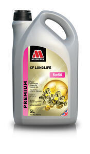 MILLERS OILS PREMIUM XF LONGLIFE 5W50 5L, MOTOROVÝ OLEJ PLNĚ SYNTETICKÝ 
 - 1