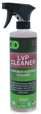 3D LVP INTERIOR CLEANER 473 ML - PRÉMIOVÝ ČISTIČ NA KŮŽI, VINYL A PLASTY V INTERIÉRU - 1