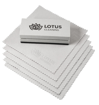 LOTUS CLEANING CERAMIC COATING BLOCK WITH CLOTH  - APLIKÁTOR NA KERAMIKU S UTĚRKOU 
 - 1