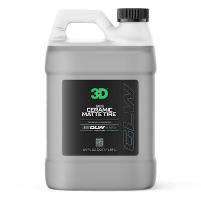 3D GLW SERIES SiO2 CERAMIC MATTE TIRE 1,9 L - KERAMICKÁ - MATNÁ OCHRANA NA KOLA - 1