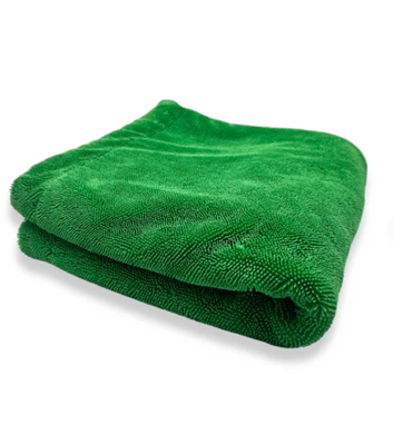 3D MICROFIBER TOWEL GREEN 1200 GSM -  SUŠÍCÍ RUČNÍK - 1