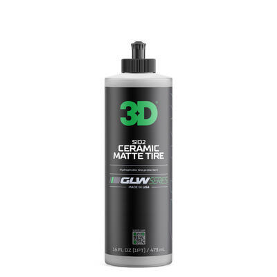 3D GLW SERIES SiO2 CERAMIC MATTE TIRE 473 ML - KERAMICKÁ - MATNÁ OCHRANA NA KOLA  - 1