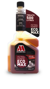 MILLERS OILS PREMIUM PETROL POWER ECOMAX, ADITIVACE BENZÍNU 500ML
 - 1