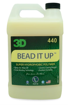 3D BEAD IT UP 1 GALLON  3,78 l -ultimátní keramický detailer - 1