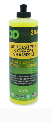 3D UPHOLSTERY & CARPET SHAMPOO 473 ML - KONCETROVANÝ ŠAMPON NA ČALOUNĚNÍ A KOBERCE - 1