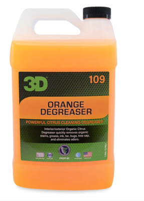 3D ORANGE DEGREASER 5 GALL 18,90 l L PRÉMIOVÝ ORGANICKÝ UNIVERZÁLNÍ ČISTIČ - 1