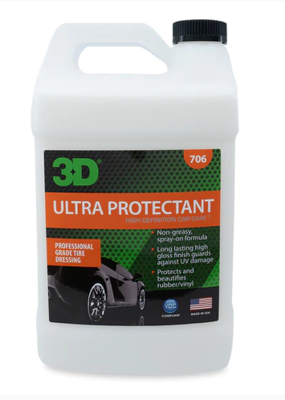 3D ULTRA PROTECTANT 1 GALLON 3,78 L - LESK NA PNEUMATIKY NA VODNÍ BÁZI - 1