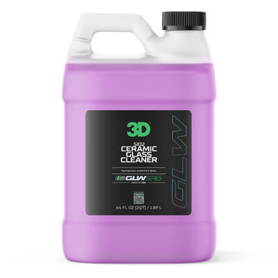 3D GLW SERIES SiO2 CERAMIC GLASS CLEANER 1,90 l - keramická ochrana na skla okna - 1