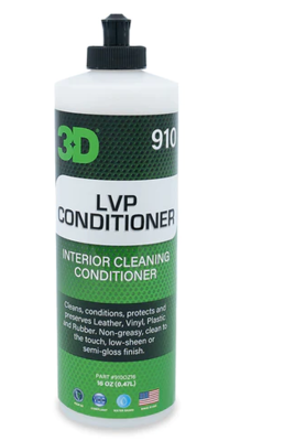 3D LVP CONDITIONER 473 ML - PRÉMIOVÝ KONDICIONER NA KŮŽI,PLASTY A VINYL - 2