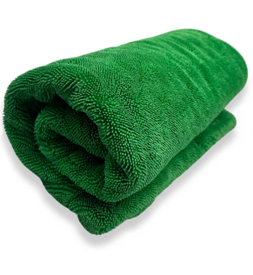 3D MICROFIBER TOWEL GREEN 1200 GSM -  SUŠÍCÍ RUČNÍK - 3